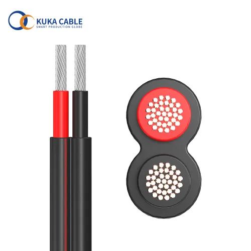 Cable fotovoltaico de CC personalizado Cable solar de doble núcleo
