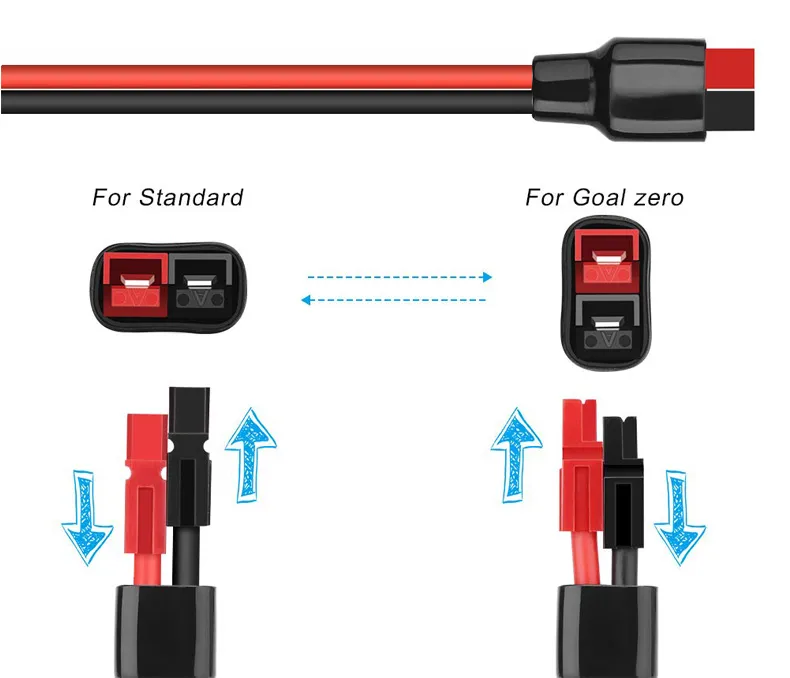 Solar Connector To Anderson Pole | Anderson Adapter Cable
