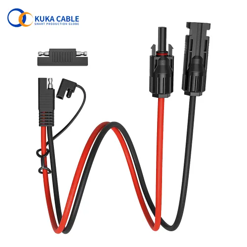 SAE MALE FEMALE Power Extension Cable Plug Connector For Solar 2core Power Cord EUR 2,00 - FR