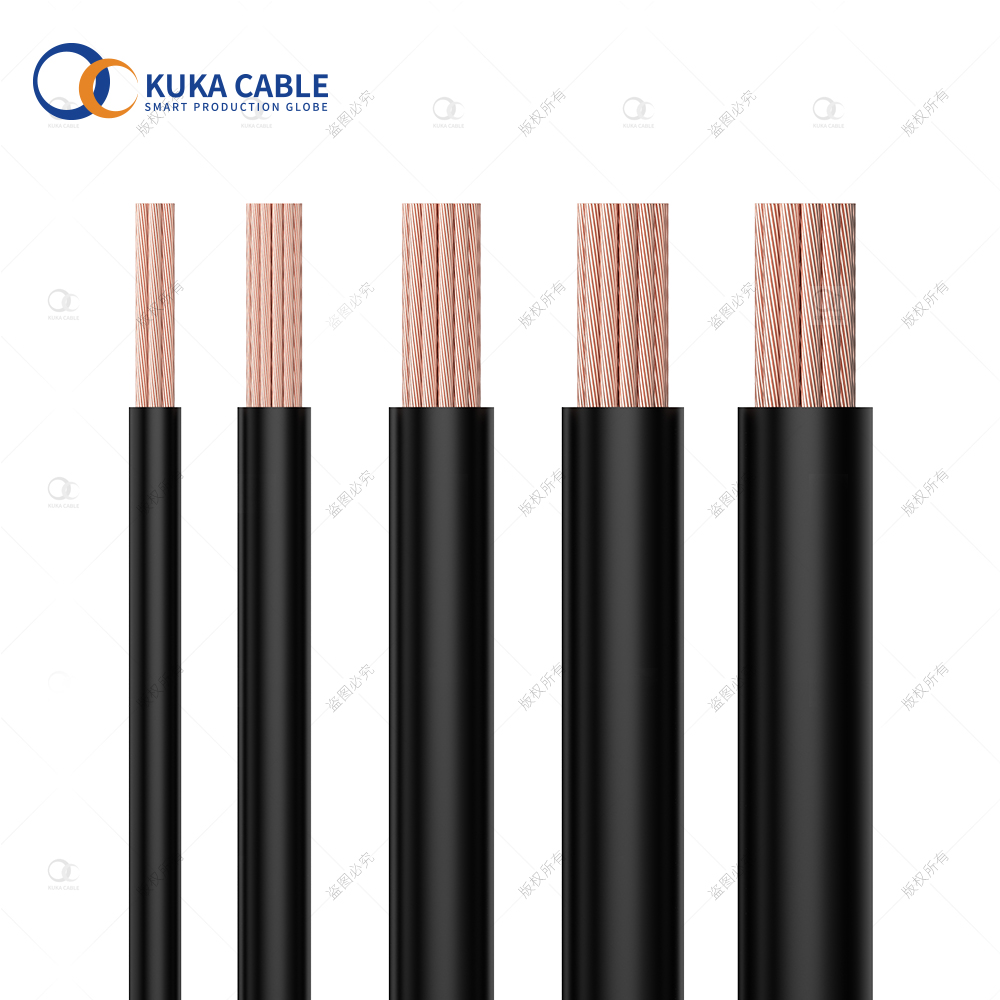 Flexible red black Welding Cable Class K