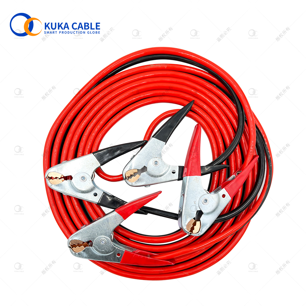 25mm2  jumper starter wire metal Clamp 600A  jumper car battery cable