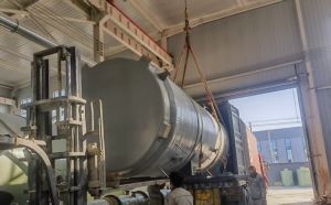 Jan.21.2025 FRP tanks are packed and shipped to South America
