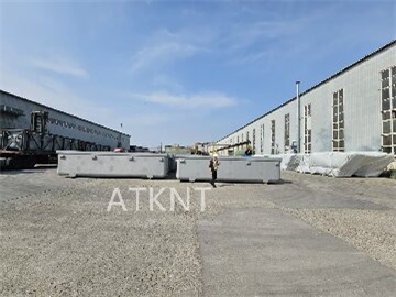 The Polymer concrete cells independently produced by our company has completed production and standardized packaging and is ready for shipment.