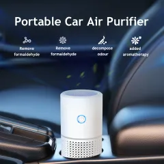 Purificateur d'air ioniseur de voiture portable