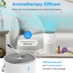 Портативный очиститель воздуха с ароматическим диффузором
