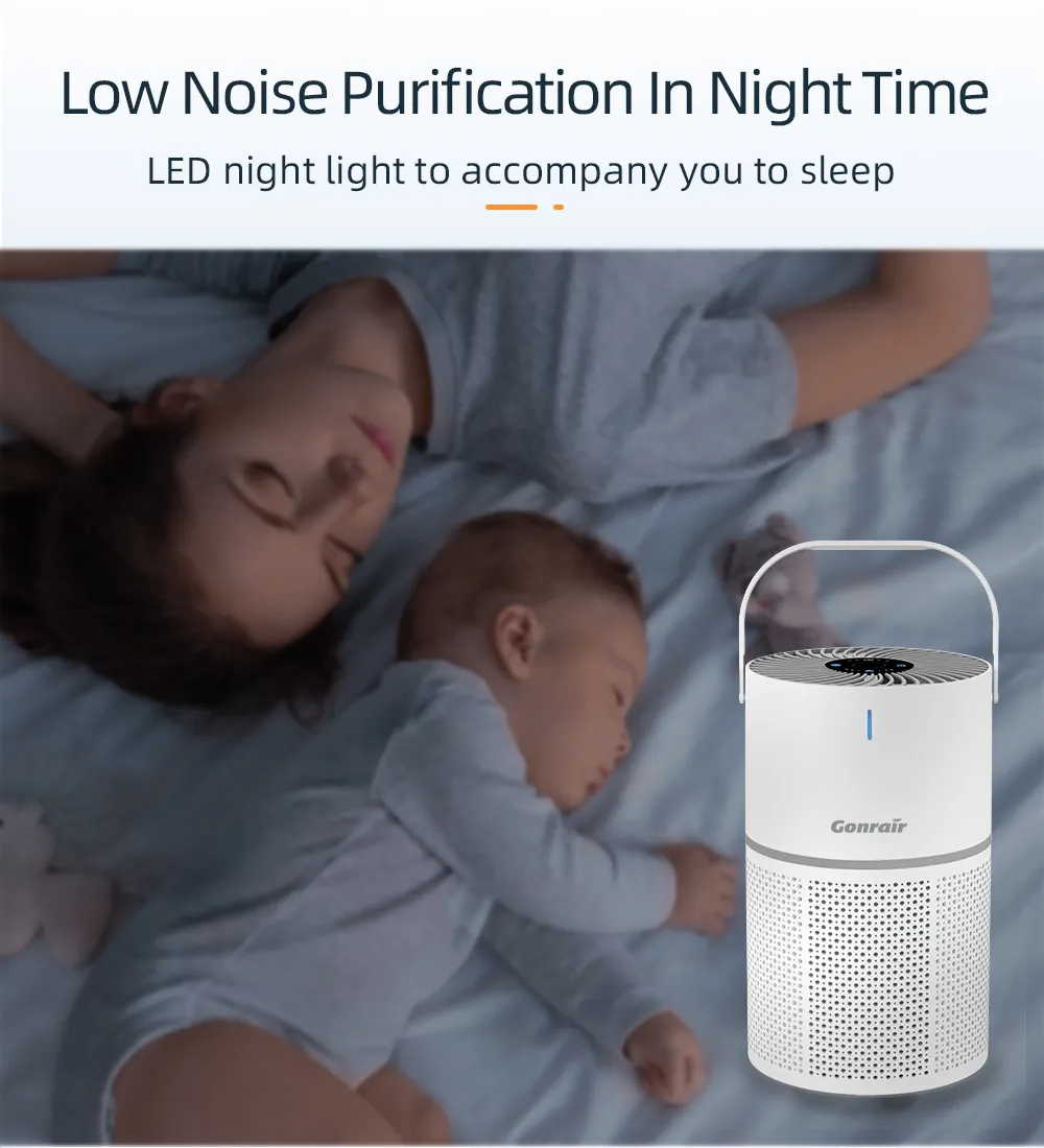 Upgrade Touch Panel Kids Air Purifier