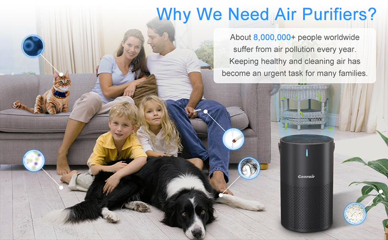 Desk Air Purifier For Kids GL-K802