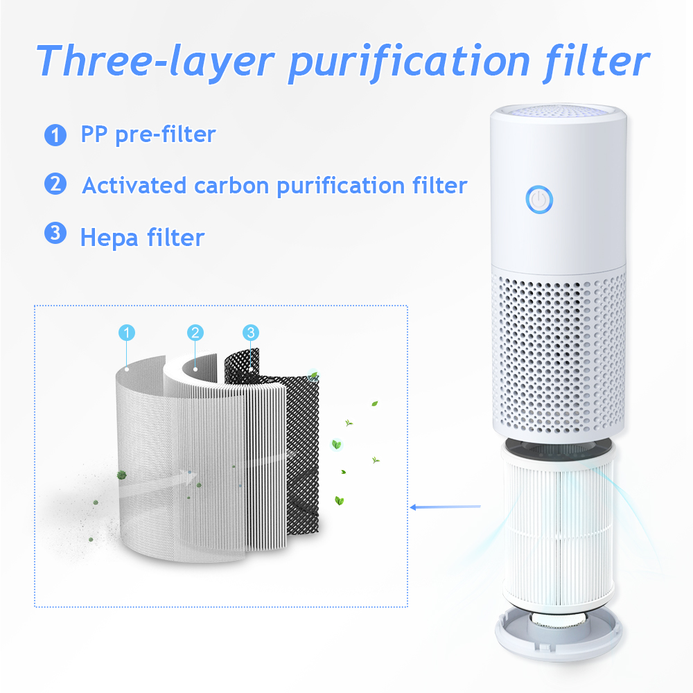 Multiple Function Portable Air Purifier