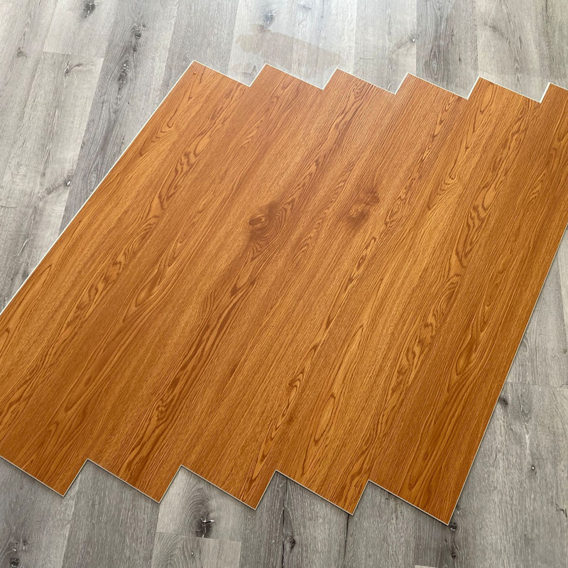 Wood Chevron Decorative Vinyl Floor Mat – 2' x 3' 