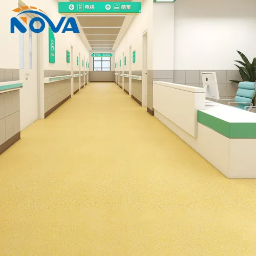 homogeneous PVC flooring