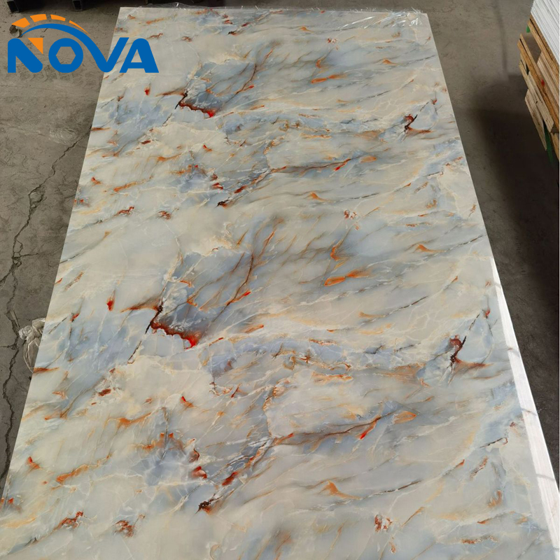 Pvc UV Marble Sheet