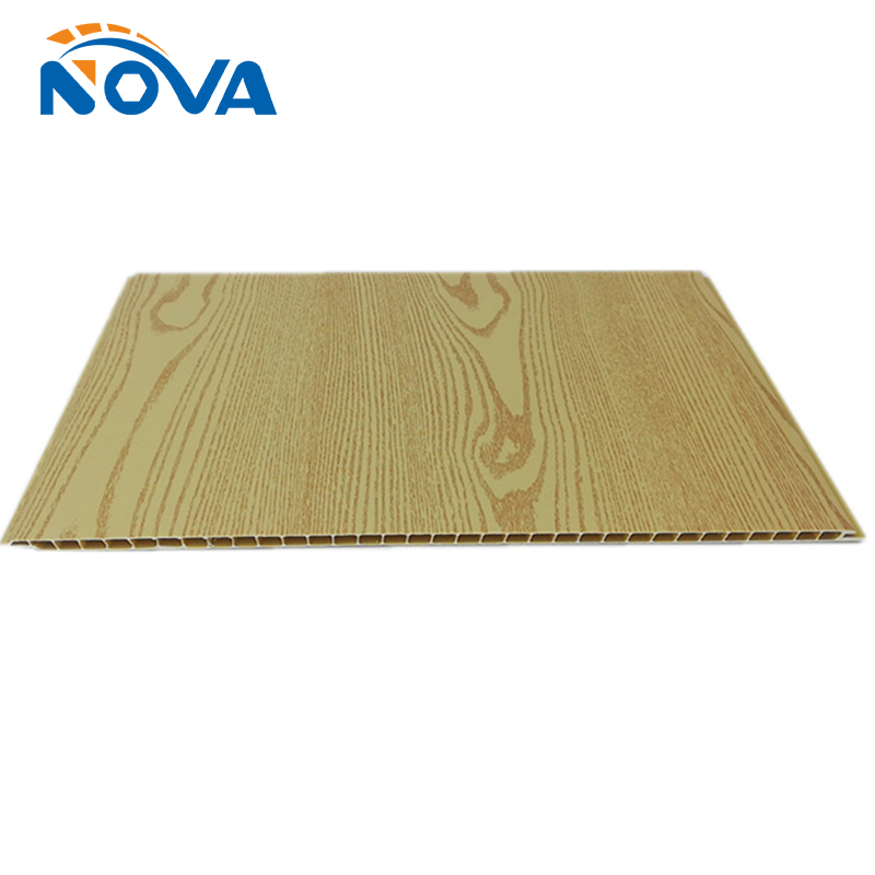 Bamboo wood fiber integrated wall panel