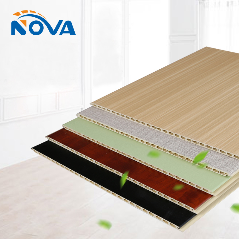 Bamboo Wood Fiber Plank PVC Cladding