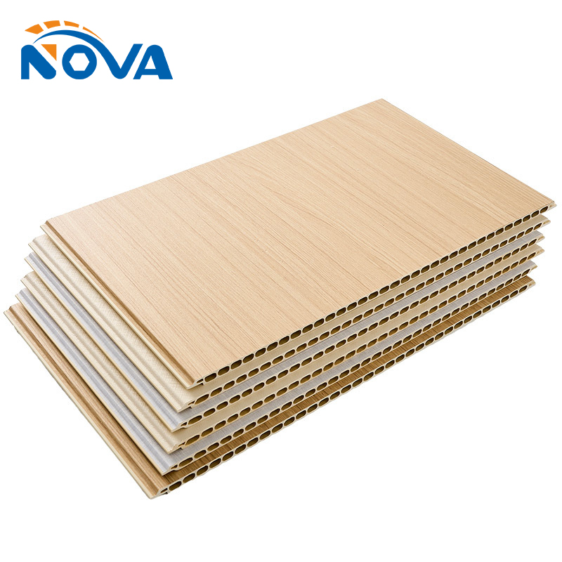 Bamboo Wood Fiber Plank PVC Cladding