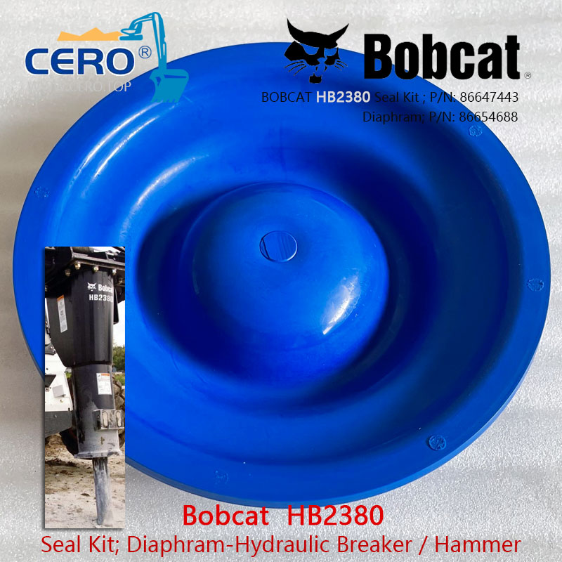 Bobcat HB2380 Seal Kit 86662715 Diaphragm 86654688
