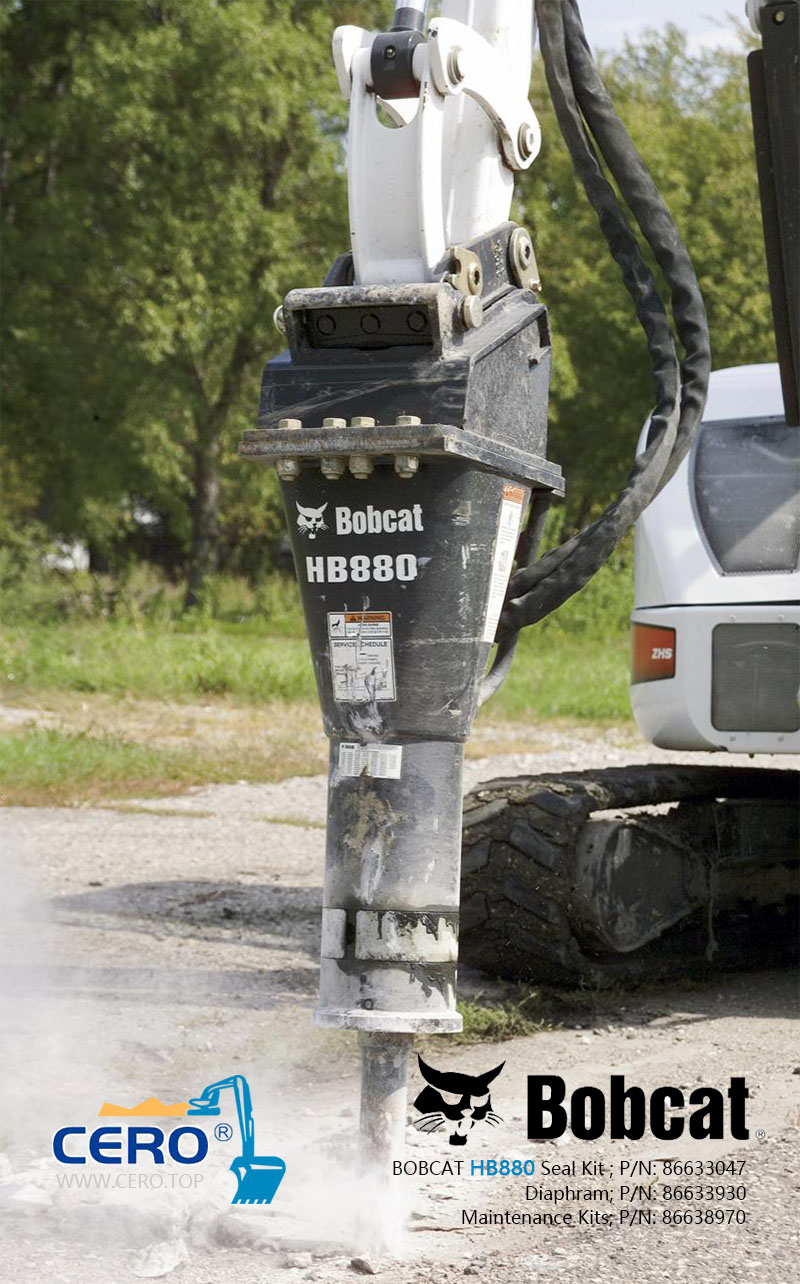 Bobcat HB880 Seal Kit 86633047 Diaphragm 86633930 Rebuild Kits