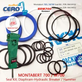 TRAMAC 700 M700 Seal Kit 86634102 Diaphragm 86634052 TRAMAC 700MS BRM700