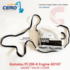 4899226 Joint de couvercle de soupape Cummins Moteur Komatsu PC200-8 6D107