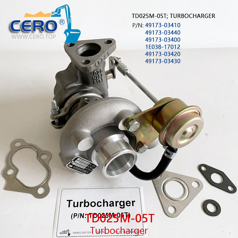 TD025M-05T Turbocharger 1G643-17015 Turbo 1E038-17012 Bobcat D1105T V1505T