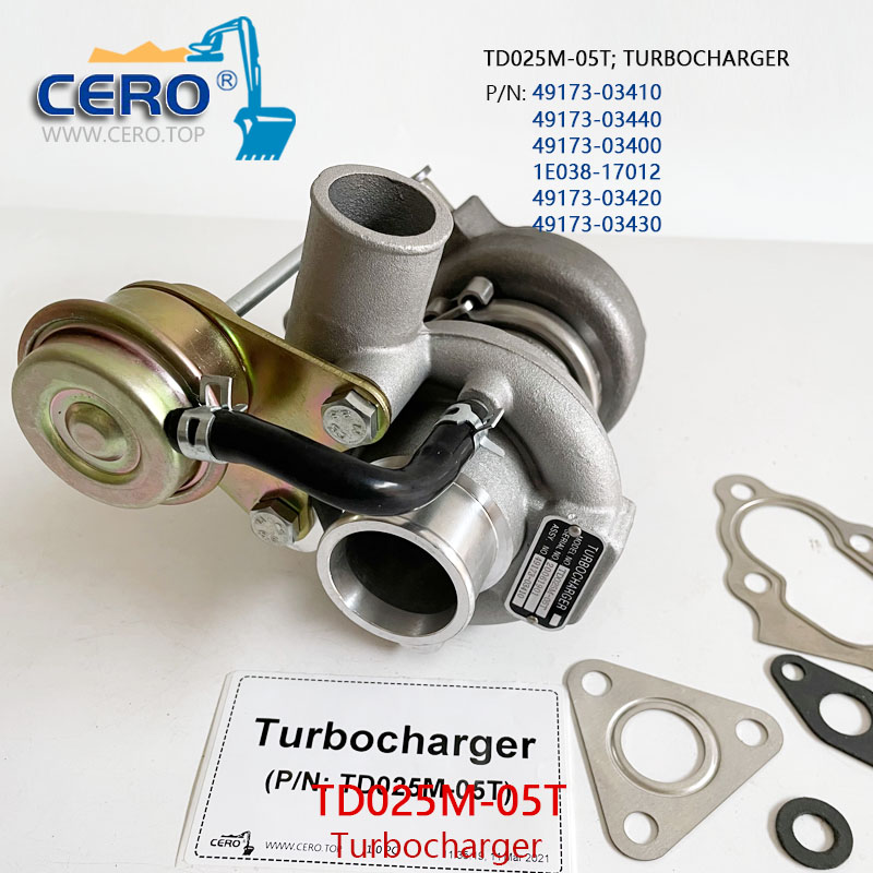 TD025M-05T Turbocharger 49173-03410 Turbo 49173-03440 Kubota D1105T V1505T