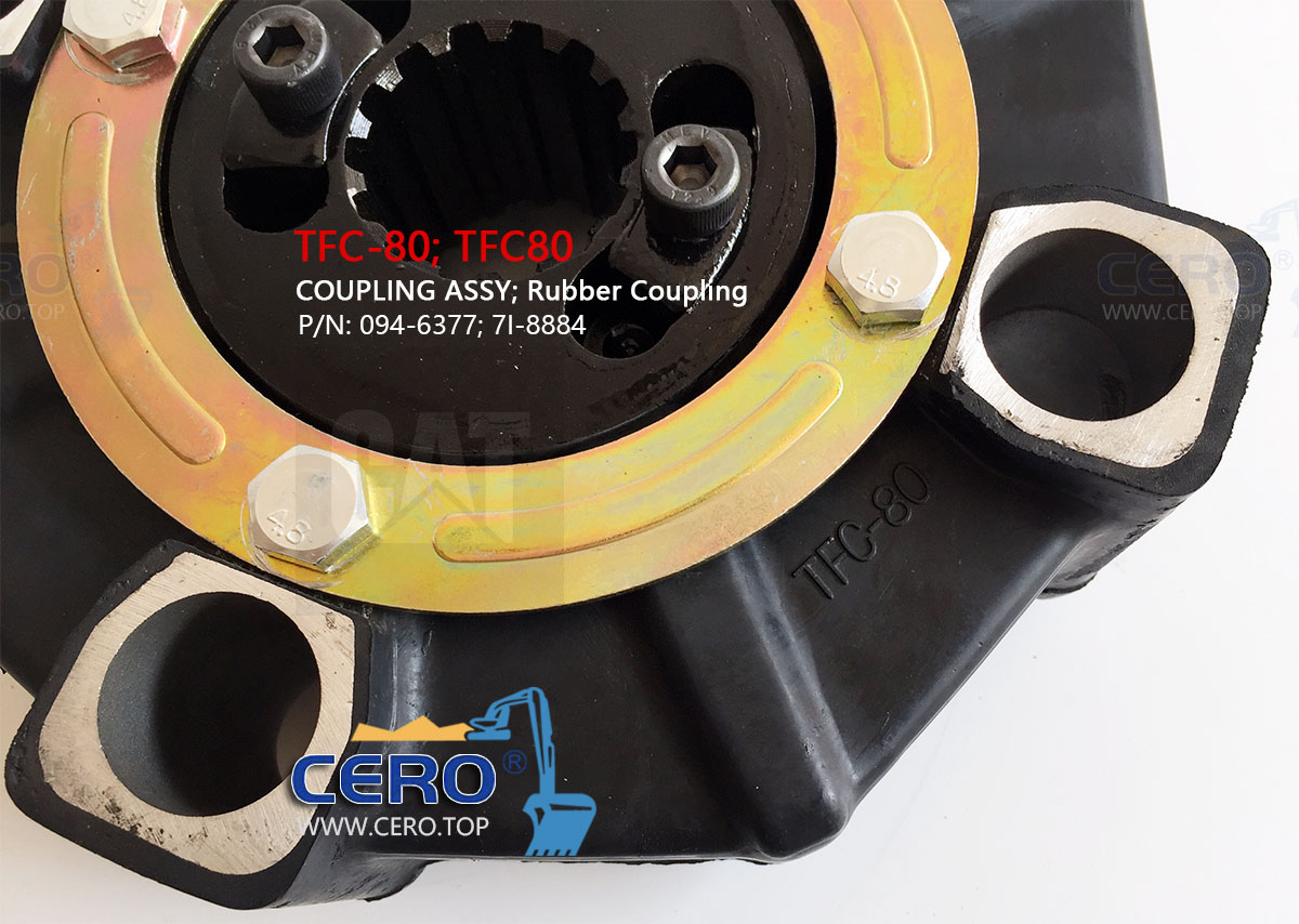 TFC-80 Coupling Element TFC80 Rubber Coupling Assy 094-6377