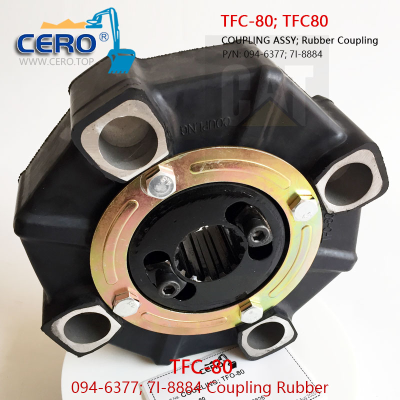 TFC-80 Coupling Element TFC80 Rubber Coupling Assy 094-6377