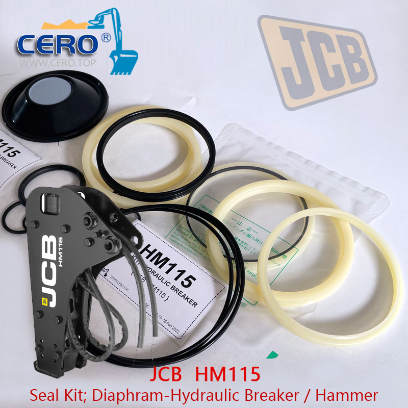 JCB HM115 Seal Kit 929/07557 Diaphragm 92907557 Membrane 929-07557