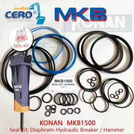 KONAN MKB1500 Seal Kit MKB-1500 Hydraulic Breaker MKB1500V2