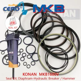 KONAN MKB1600 Seal Kit MKB1600V Hydraulic Breaker MKB-1600