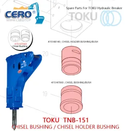 TOKU TNB-151 CHISEL BUSH 415147060 BUSH 415148140 TNB151 TNB-151LU