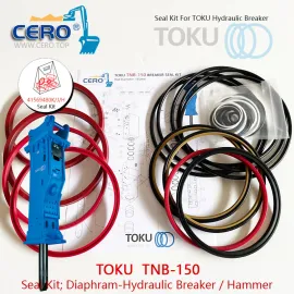 TOKU TNB-150 Master Seal Kit 41569480K 41569480J 41569480H TNB150