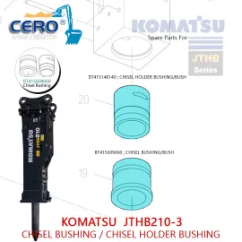 KOMATSU JTHB210 JTHB210-3 CHISEL BUSH BT415609060 BUSH BT415148140