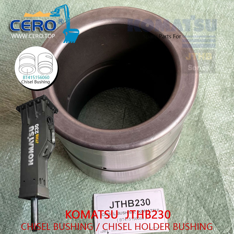 KOMATSU JTHB230 CHISEL BUSH BT415156060 BT415153140 CHISEL HOLDER BUSHING