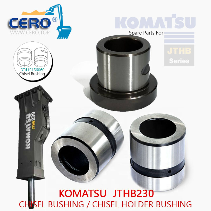 KOMATSU JTHB230 CHISEL BUSH BT415156060 BT415153140 CHISEL