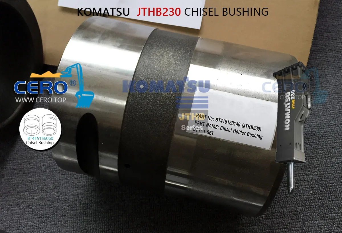 KOMATSU JTHB230 CHISEL BUSH BT415156060 BUSH BT415153140