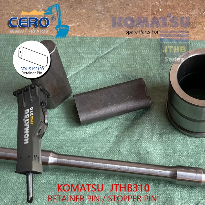 KOMATSU JTHB310 JTHB-310 RETAINER PIN BT415195100 STOPPER PIN BT415159250