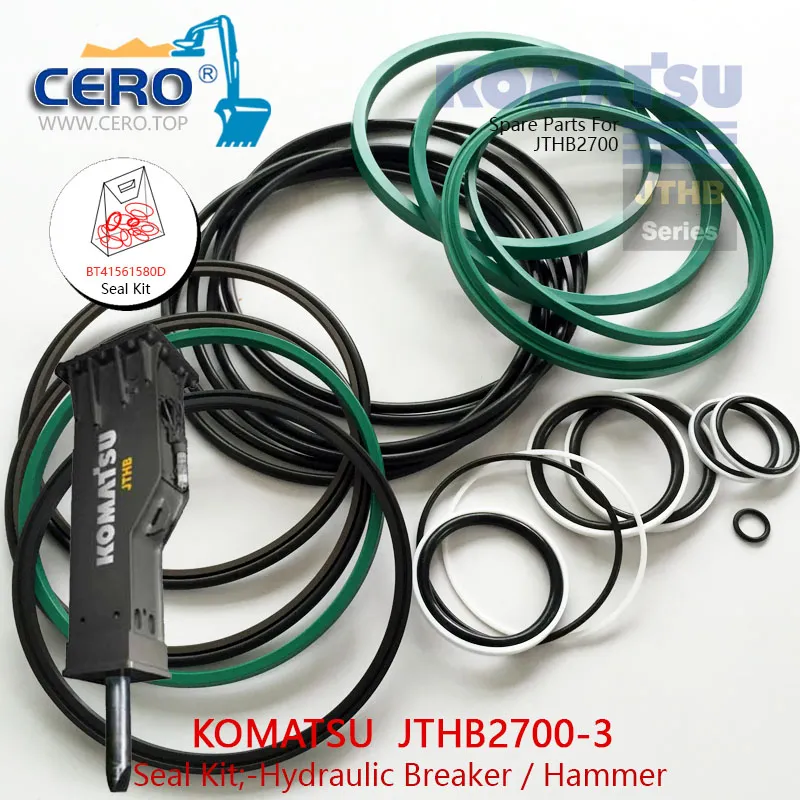 KOMATSU JTHB2700 JTHB2700-3 Seal Kit BT41561580D