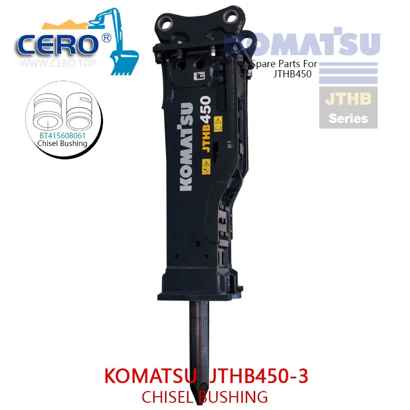 KOMATSU JTHB450 JTHB450-3 CHISEL BUSH BT415608061 BUSH BT415159140