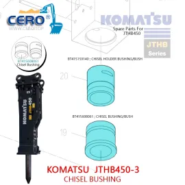 KOMATSU JTHB450 JTHB450-3 CHISEL BUSH BT415608061 BUSH BT415159140