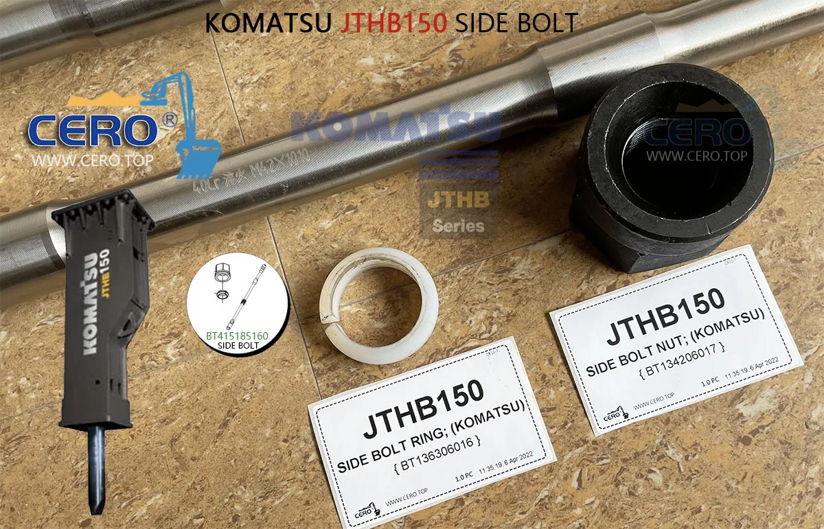 KOMATSU JTHB150 SIDE BOLT BT415185160 BT134206017 BT136306016