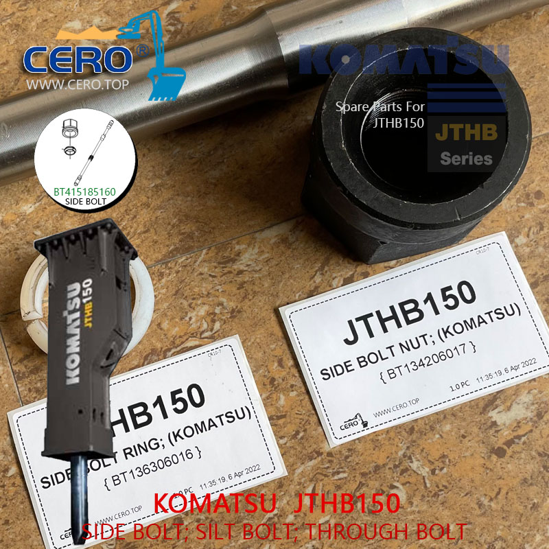 KOMATSU JTHB150 SIDE BOLT BT415185160 BT134206017 BT136306016