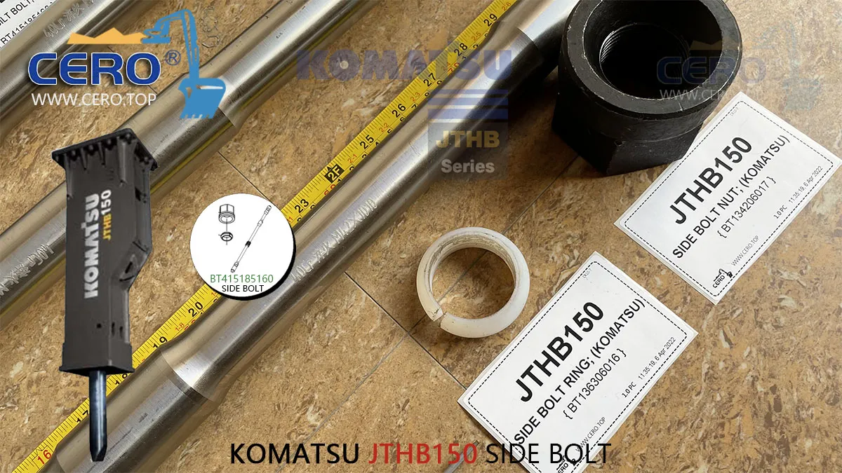 KOMATSU JTHB150 SIDE BOLT BT415185160 BT134206017 BT136306016