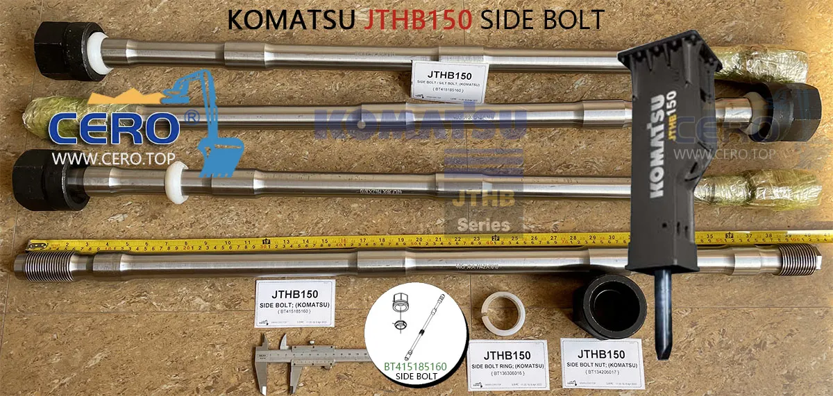 KOMATSU JTHB150 SIDE BOLT BT415185160 BT134206017 BT136306016