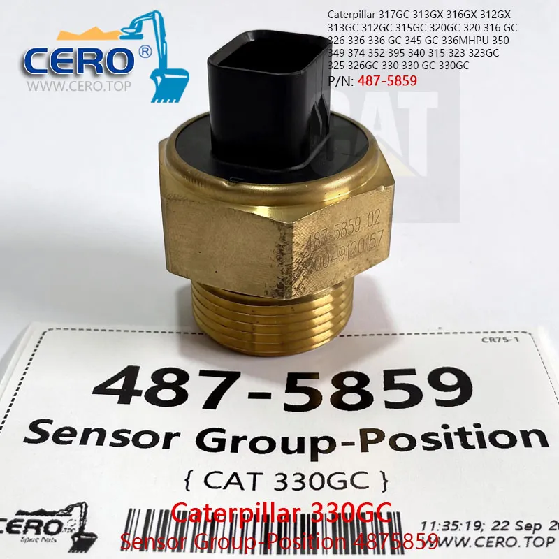 487-5859 SENSOR GP-POSITION 4875859 Caterpillar CENTER JOINT SENSOR