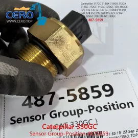 487-5859 Sensor GP-position 4875859 Sensor da junta central da lagarta