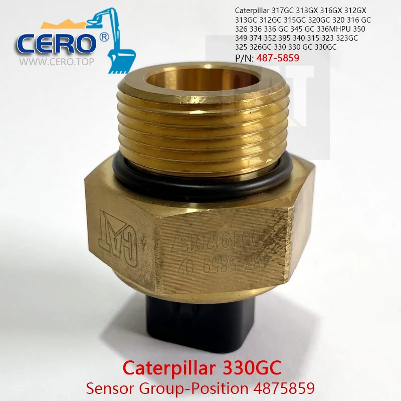 487-5859 SENSOR GP-POSITION 4875859 Caterpillar CENTER JOINT SENSOR