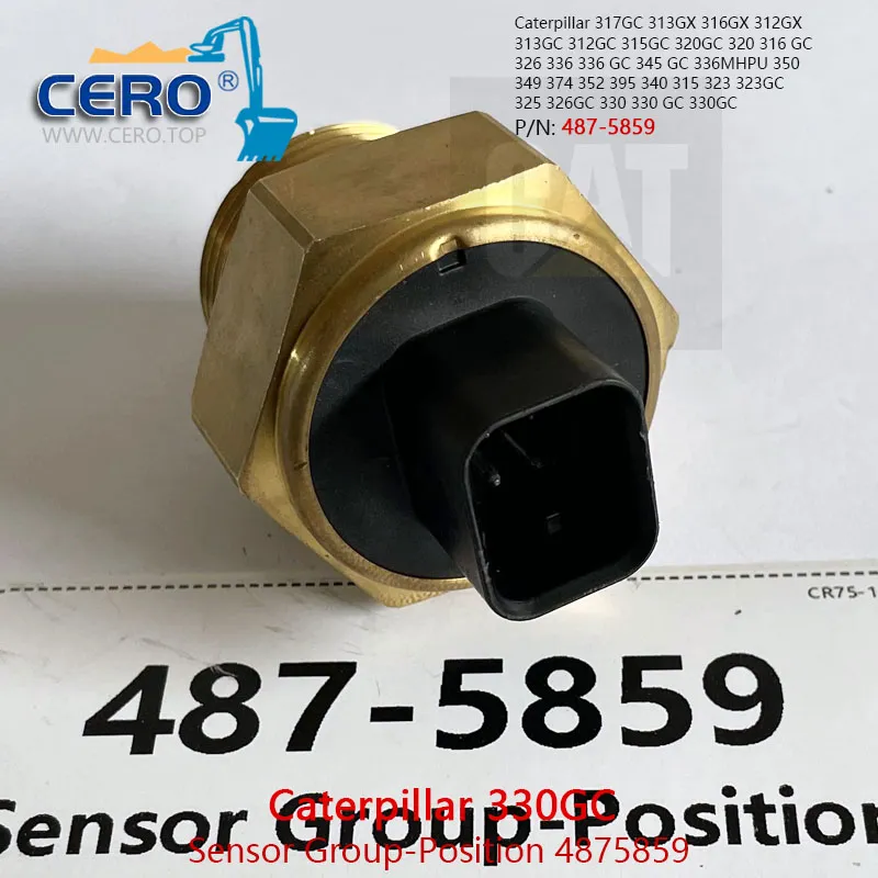 487-5859 SENSOR GP-POSITION 4875859 Caterpillar CENTER JOINT SENSOR