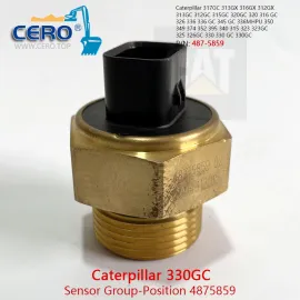 Grupo-posição 4875859 E330GC Caterpillar CAT 330GC 320GC do sensor 487-5859