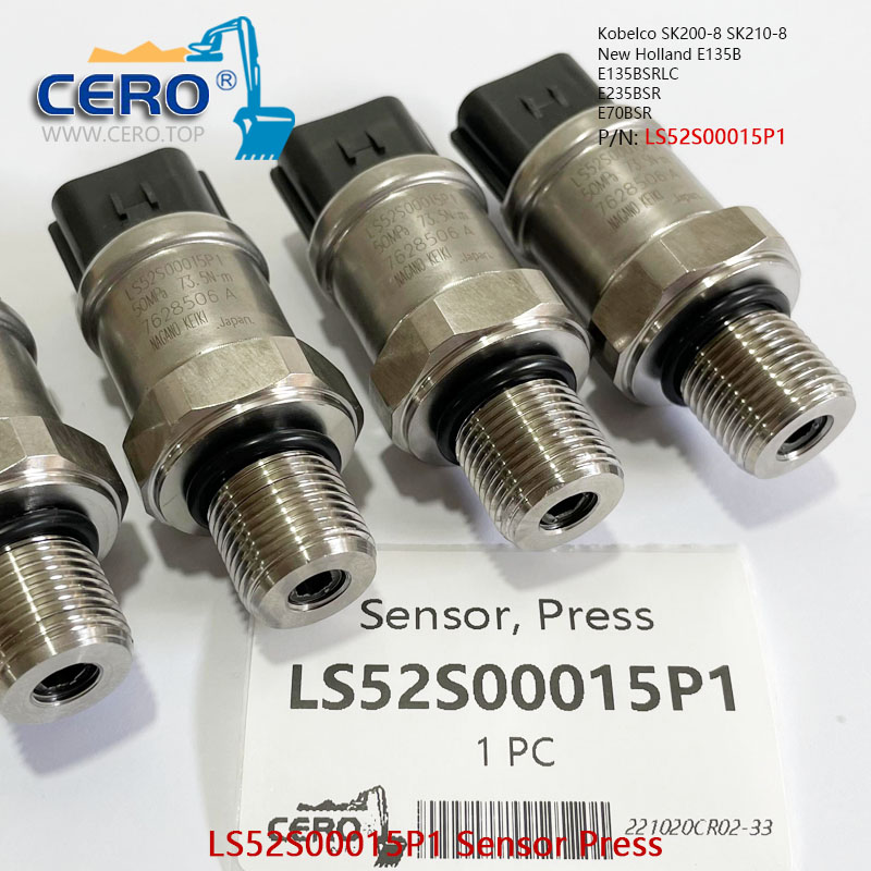 LS52S00015P1 Sensor Press New Holland E135B E235BSR E70BSR High Pressure Sensor