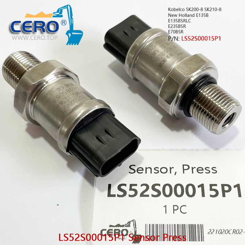 LS52S00015P1 Sensor Press New Holland E135B E235BSR E70BSR High Pressure Sensor